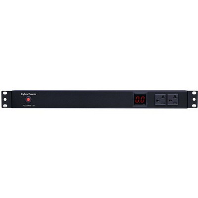 CyberPower Metered PDU20M2F12R 14-Outlets PDU - 14 x NEMA 5-20R - 1U Rack-mountable, Zero U Vertical Rackmount