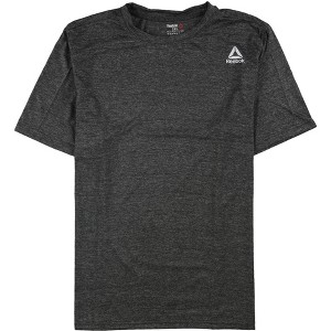 Reebok Mens Heathered Crew Neck Performance Basic T-Shirt, Grey, XX-Large - 1 of 1