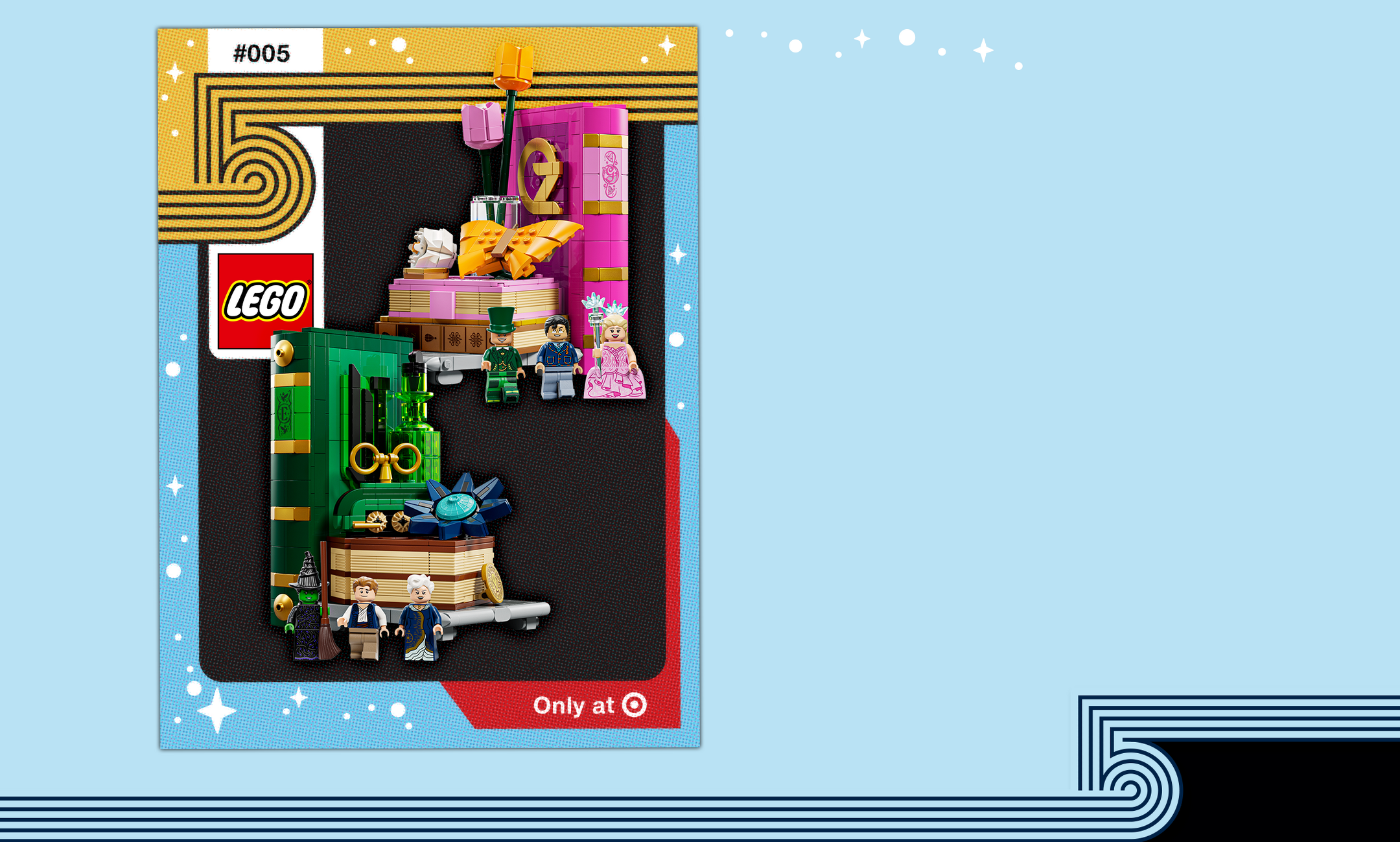 #005, 5, LEGO, Only at Target