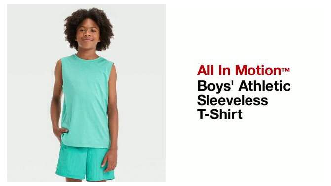 Boys' Athletic Sleeveless T-Shirt - All In Motion™, 2 of 5, play video