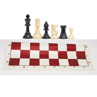 Regulation Tournament Roll-Up Staunton Chess Game Set (19.75-Inch) wit –  Yellow Mountain Imports