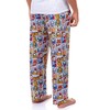 Garfield Pajamas Men's Character Comic Squares Lounge Sleep PJ Pants - 4 of 4