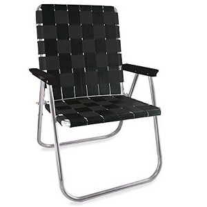 Lawn Chair USA Folding Aluminum Extra Wide Magnum Webbed Chair - 1 of 4