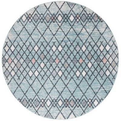 light blue/ivory