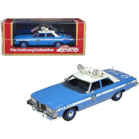 Wholesale Police Car Playset - 14-Piece, Diecast, Blue