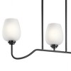 Kichler Lighting Valserrano 3 - Light Chandelier in  Black - 4 of 4