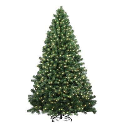 COMHOMA 6.5Ft Artificial Christmas Tree with 1000 Branch Tips, Holiday Party Decorations for Home Office, Easy Assembly