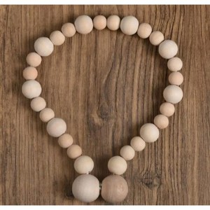 Boho Wooden beads Curtain Tieback - 1 of 4