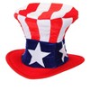 HalloweenCostumes.com    Giant 4th of July Plush Hat, Multicolored - image 3 of 3