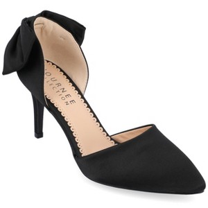 Journee Collection Women's Tanzi Pointed Toe Mid Heel Pumps - 1 of 4