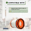 Nispira WS642AE WS640AE HEPA Filter Replacement for Shark Vacuum Wandvac Self-Empty System Ultra-Lightweight Powerful Cordless Stick, 12 Packs - 2 of 4