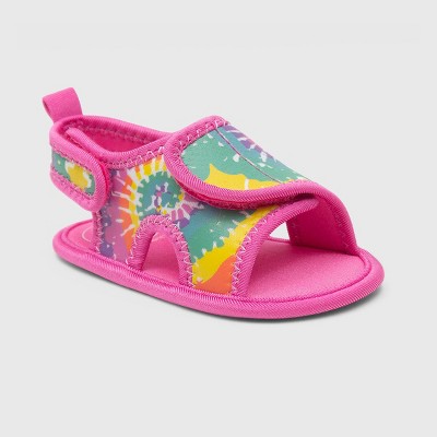 girls tie dye sandals