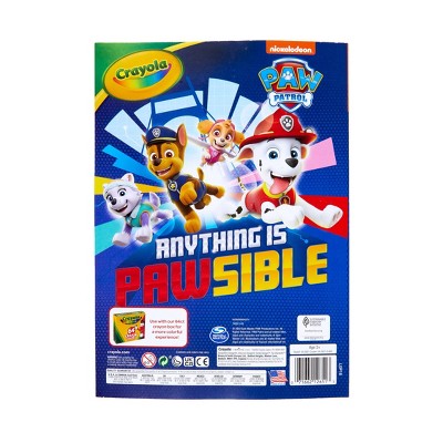 Crayola 288pg PAW Patrol Coloring Book with Sticker Sheets_1