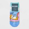 Women's Vacation Corgi Low Cut Socks - Blue/Pink 4-10: Recycled Polyester, Lightweight, Banded Cuff, Animal Icon Pattern - 2 of 3