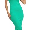 Slickblue Women's Solid Maxi Dress, Sleeveless Stretch Jersey Fabric, Casual Fit, Multi Colors Options, Size S-L - 3 of 4