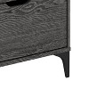 Galano Lilay 6 Drawer Dresser (Interlock) - Dark Grey Oak - 4 of 4