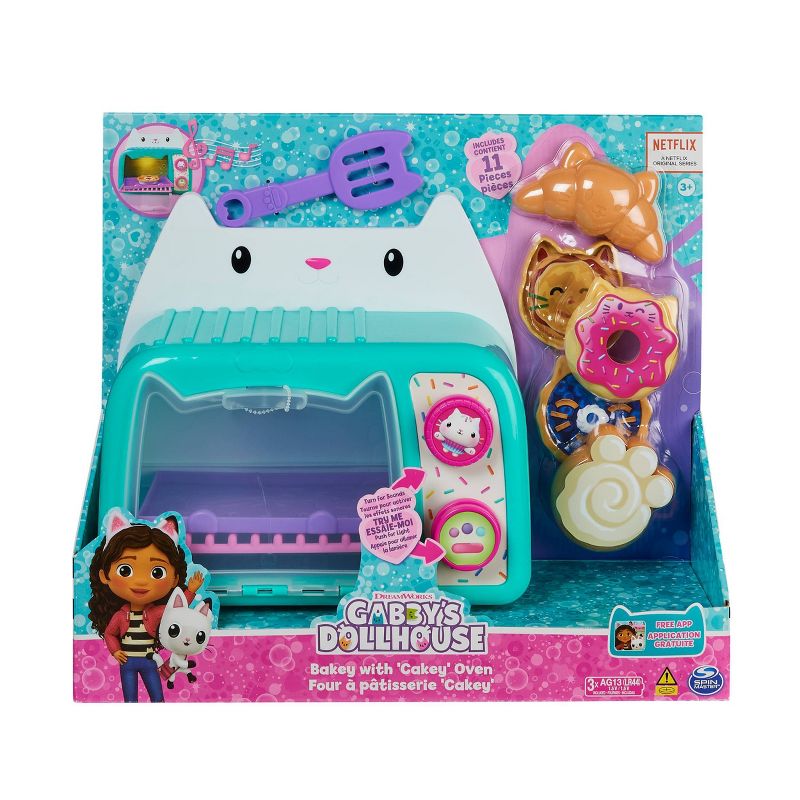 Gabby&#39;s Dollhouse Bakey with Cakey Oven, 3 of 12