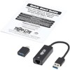 Tripp Lite USB to RJ45 Gigabit Ethernet Network Adapter - U336000GBCA - 2 of 4