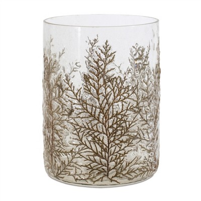 Melrose Dried Cedar Candle Holder 8"H