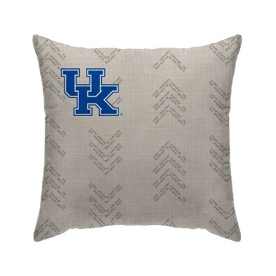 NCAA Kentucky Wildcats Wordmark Decorative Throw Pillow