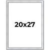 PosterPalooza | Classic Silver Picture Frame - UV Acrylic, Foam Board Backing, Hanging Hardware - 2 of 4