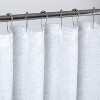 Dainty Home 3D Printed Textured Waffle Weave 13 Piece Shower Curtain Set - 2 of 4