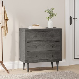 NicBex 3 Drawer Dresser for Bedroom,Modern Chest of Drawers with Rubberwood Legs for Living Room,Office,Entry and Hallway - 1 of 4
