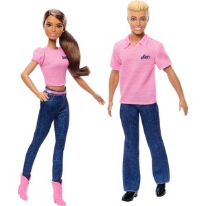 Barbie Fashion Jeans Doll 2pk, Barbie and Ken in Flashback Playback Collection for Mattel 80th Anniversary - 1 of 4