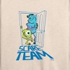 Women's - Disney - Scare Team Lightweight French Terry Wide Neck Long Sleeve Shirt - 2 of 4