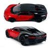 Bugatti Chiron Sport "16" Red and Black "Special Edition" 1/24 Diecast Model Car by Maisto - 4 of 4