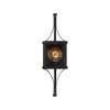 Savoy House Raeburn 1 - Light Wall Light in  Matte Black/Weathered Brushed Brass - 2 of 4