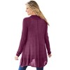Woman Within Plus Size Lightweight Open Front Cardigan - 3 of 4