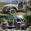 Off-Road Tubular Doors Compatible with 2018–2025 4-Door Mid-Size Adventure SUV – Set of 4 Fat Tube Half Doors for Outdoor Trail &  Use - 2 of 4