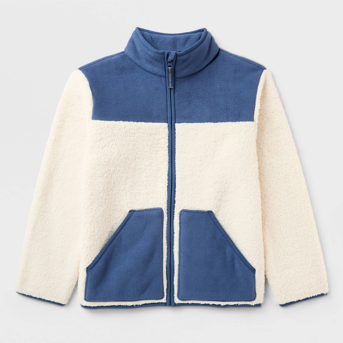 Детская куртка Cat & Jack Fleece, цвет: Синий — фото 2
