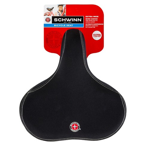 Black Schwinn Comfort Seat-Saddle Cover Super Wide