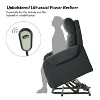 Set of 2 Miriam Upholstered Lift Assist Power Recliner Chair for Elderly| ART OF LIVING DESIGNS - 4 of 4