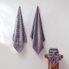 Modern Threads Oxford 6-pc Yarn Dyed Jaquard/Solid Towel Set - 4 of 4
