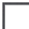 38" x 26" Non-Beveled Eva Thin Bathroom Wall Mirror Black - Amanti Art: Polystyrene Frame, Wall Mount - image 3 of 4