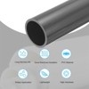 Unique Bargains High Impact Water Plumb Cable Sleeve PVC Rigid Round Pipes 20" Length - 3 of 4
