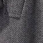 charcoal herringbone