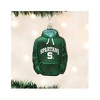 Old World Christmas Blown Glass Ornament for Christmas Tree, Michigan State Hoodie - 2 of 3