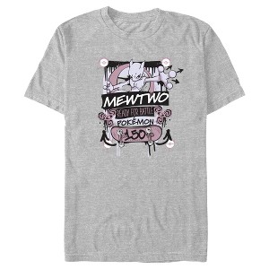 Men's Pokemon Mewtwo Ready for Battle T-Shirt - 1 of 4