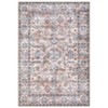Area Rugs Washable Rug Vintage Non-Slip Rugs Soft Floral Throw Rug - 2 of 4