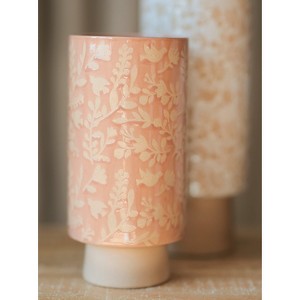Shiraleah Shiralaeh Pink Decorative Floral Alameda Vase - 1 of 4