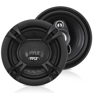 3-Way Universal Car Stereo Speakers for Enhanced Sound Quality with Durable Design, Compact Size, Fits Most Vehicles - 1 of 4