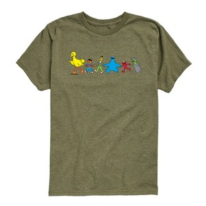 Boys' - Sesame Street - SS Group Short Sleeve Graphic T-Shirt - 1 of 4