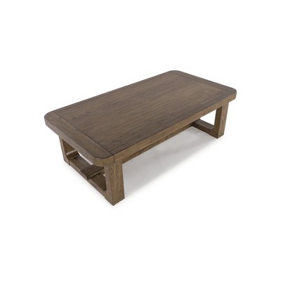 Cabalynn Light Brown Rectangular Wood Coffee Table