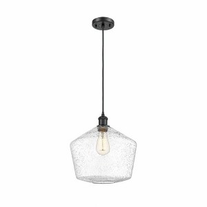 Cindyrella - 1 Light Cord Hung Mini Pendant In Industrial Style-13.5 Inches Tall and 12 Inches Wide - 1 of 1