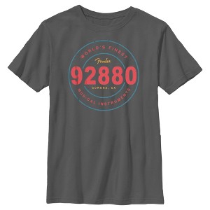 Boy's Fender 92880 Corona, CA Logo T-Shirt - 1 of 4