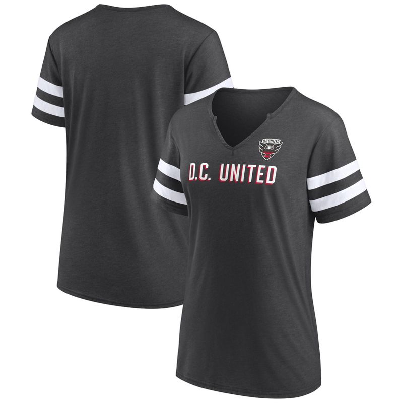 MLS D.C. United Women&#39;s Split Neck T-Shirt, 1 of 4